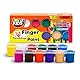 Rich Funny Kids Fingerfarben Set 12 Farben x 25 ml - Sichere & Ungiftig Farben für Kinder-Kunstprojekte, Fingermalerei, Kinder Ungiftig Waschbares, Kleinkinder Kindergarten Schule Frühes Lernen
