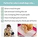 NYANPLING Pet Urine Collection - Cat Urine Sample Tray (6-Pack) Disposable Paper Clean Catch for Cats & Small Dogs - Midstream Slide-Under - No Special Litter Required - Made in Japan