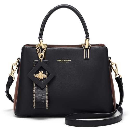 Image of Cnoles Handbags for Women Large Capacity Tote Shoulder Bags Ladies Handle Satchel Purse