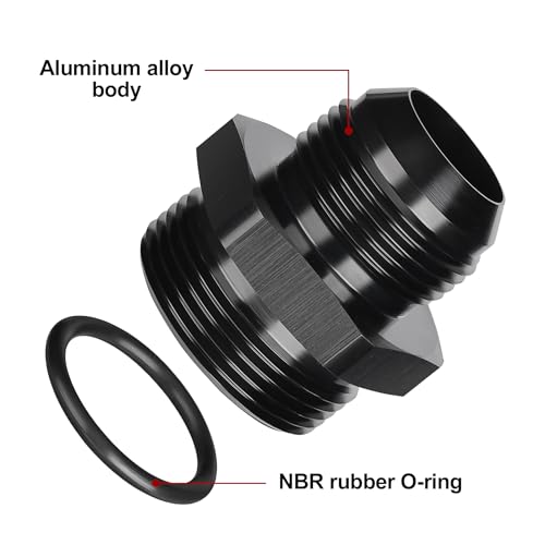 Image of EVIL ENERGY 16AN Flare to AN20 ORB Male O-Ring Fitting Adapter