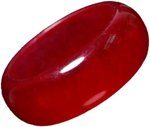 URED 天然翡翠バングルブレスレット 女性用 幸運バングル グリーン 本物の翡翠ブレスレット 翡翠石 富 ヒーリングブレスレット