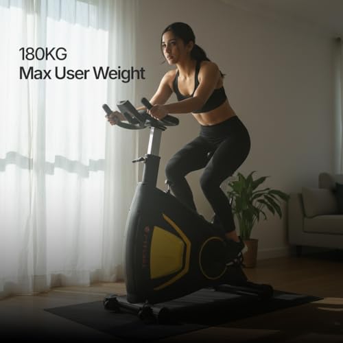 Image of FC-S303 Commercial Spin Bike with 28kg Flywheel, Magnetic Resistance & Silent Belt Drive 180Kg Capacity, Home Gym & Cardio Training 1-Year Warranty