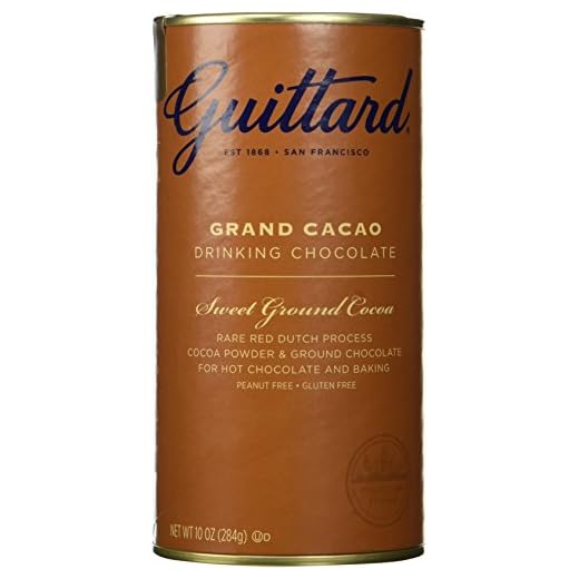 Grand cacao Guittard Drinking Chocolate, 10 oz (Pack of 2)