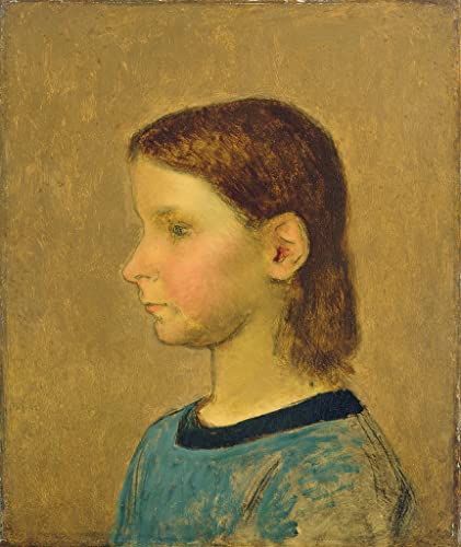 Affiche impression d'art Louise Jean François Millet grand tableau sur toile 60x90