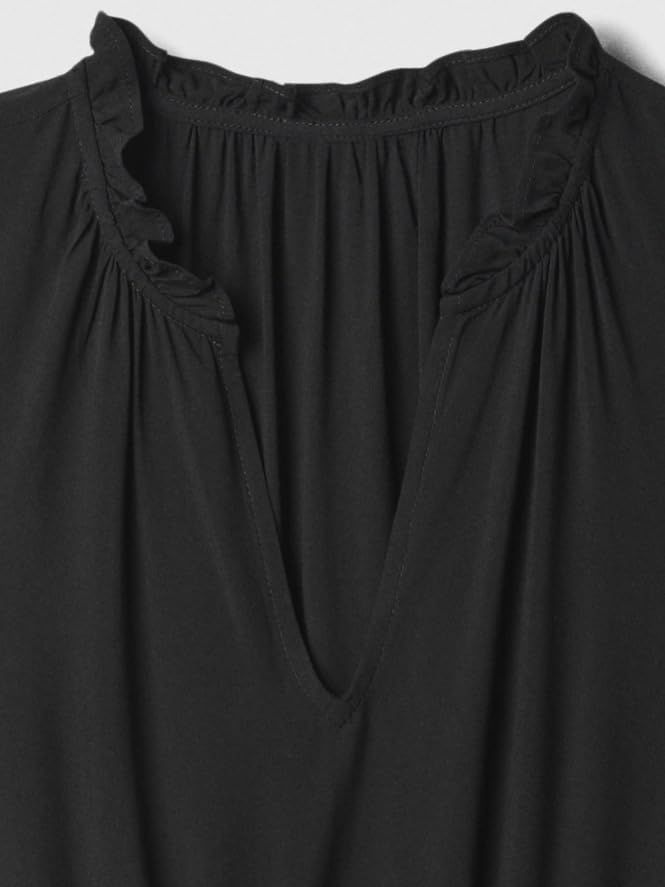 Gap Womens Sleeveless Split Neck Dress - Image 5