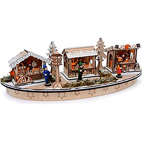 Small Foot Company Lampada «Mercatino di Natale»