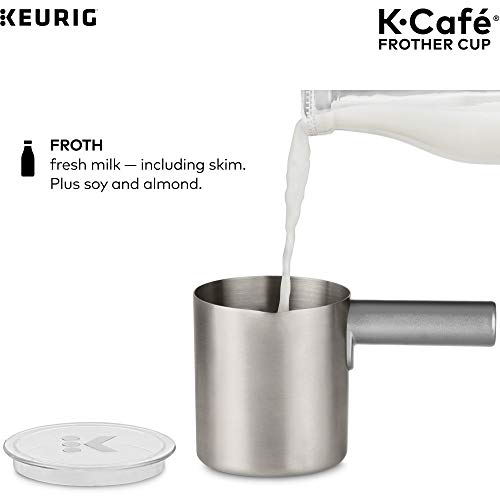 image for Keurig K-Café Milk Frother Cup Replacement Part or Extra, Hot and Col