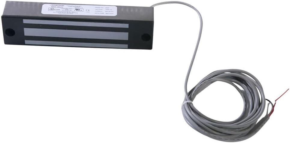 Securitron - M32F Face Mount Magnalock Electromagnetic Lock, 600lbs Holding Force, 12/24VDC