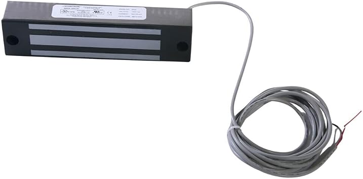 Securitron - M32F Face Mount Magnalock Electromagnetic Lock, 600lbs Holding Force, 12/24VDC