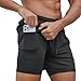 Smatstyle Pantalón Corto para Hombre Pantalones Cortos Deportivos para Correr 2 en 1 con Bolsillo, Running de Secado rápido Pantalones Cortos de Entrenamiento
