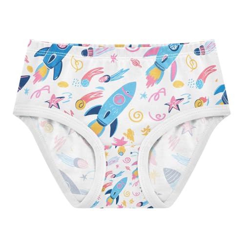 Space Rockets Toddler Girls's Underwear 2T 202c1354