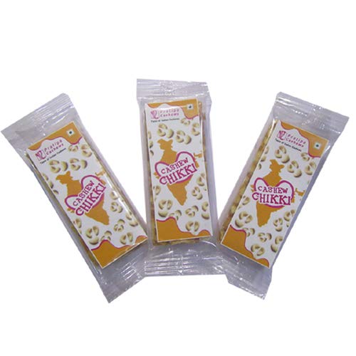 Pratipa Cashews Chikki Jaggery, 375 Gms (Each Pack Contain 15 Pieces X
