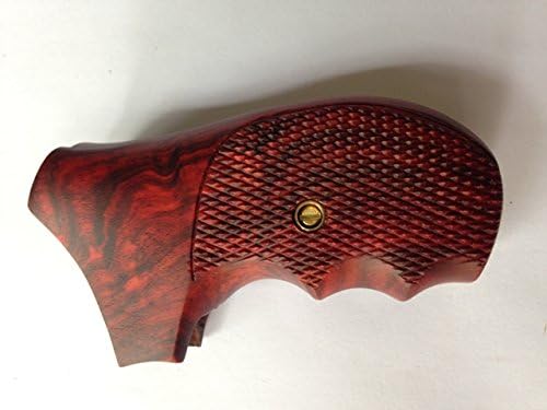 Rosewood Ruger Sp101 Revolvers Handgun Handmade Grips Gun