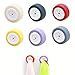 Colgador Trapos Cocina,Qiundar 6 Piezas Tea Towel Holder Gancho Toalla Adhesivo Baño Colgador de Paño Toalleros de Ganchos(Beige, Rojo, Gris, Negro, Amarillo, Violeta)
