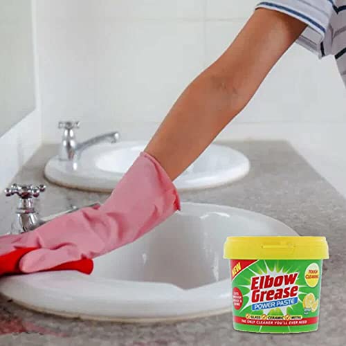 St@llion 350g Elbow Grease Power Cleaning Paste Non-Toxic All Multi-Purpose Tough Household Cleaner Lemon Fragrance for Kitchen with 1x Cleaning Sponge - Image 3