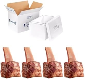 Halal Australian Wagyu Beef Shortib Steaks – MS 8/9 Gourmet Pack of 4 x 8oz, Premium Frozen Beef Cuts, Rich Marbling & Bold Flavor, Ideal for Grilling, Searing, or Gifting, Fresh Wagyu from Australia