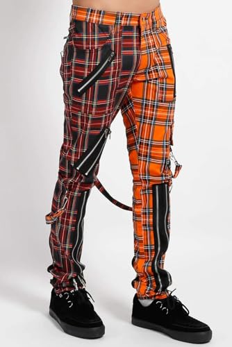 Madness Pants [Black/Orange Plaid]2