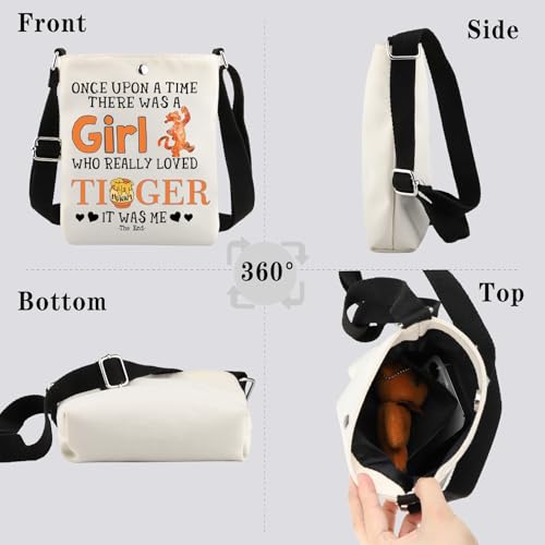 GJTIM Tiger Cartoon Character Gift There Was Who Really Loved Tiger Bag for Fans (Loved Tiger CB) 6
