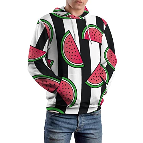 Sweat à capuche pastèque UMENG pull manche longue pour l'hiver - 6