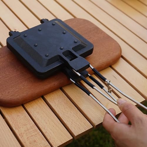 Poêle à sandwich en alliage d'aluminium lavable pour toaster de camping - 8