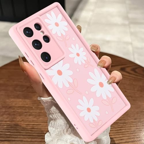 Image of Compatible with Samsung Galaxy S23 Ultra Case, Pink