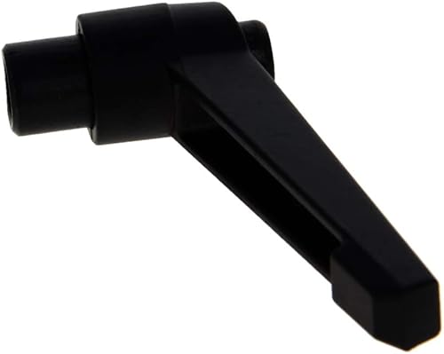 Miniatura 33 de Othmro 2 piezas de palanca de sujeción con rosca M8 Palanca de trinquete, aleación de aluminio ajustable con botón de bloqueo con perno roscado 2