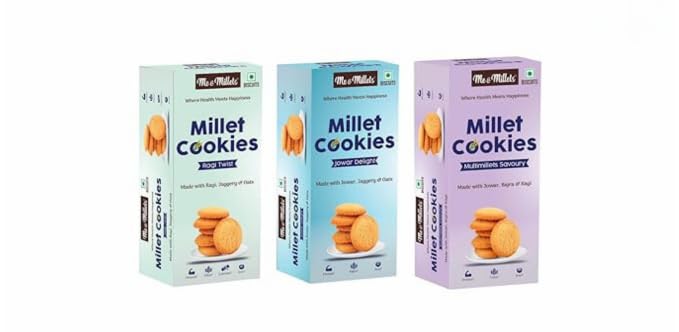 Me & Millets Combo Ragi Twist, Jowar Delight & Multimillets Savoury Cookies, Millets Biscuits, Millets Cookies, Healthy Snack, Tea Snack, Tasty Cookies, Jaggery Cookies, Fiber Cookies, Protein Cookies, Butter Cookies, Premium Cookies, Everyday Snacks (B0CRVNXB8P) Amazon Price History, Amazon Price Tracker