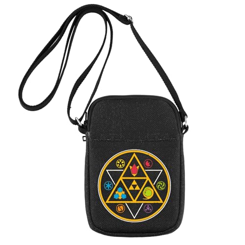 JNIAP Symbols Of Time Crossbody Bag Video Game Gifts Gate Of Time Gifts Video Gamer Shoulder Bag