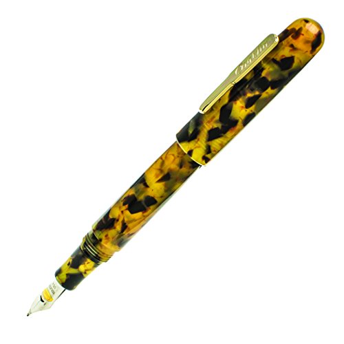 Conklin All American Fountain Pen - Extra Fine Nib Fountain Pen, Tortoiseshell (CK71420: CK7127)