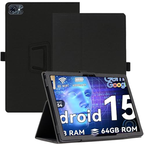 AKNICI Tablet Hülle Für AGM PAD P2 11 Zoll – PU Leder, Klappständer, Handschlaufe, Magnetischer Verschluss