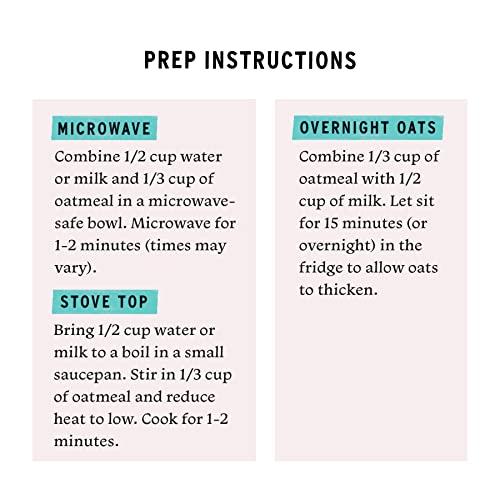 Purely Elizabeth Collagen Protein Oats, Vanilla Pecan, Amaranth, Quinoa Flakes, Coconut Sugar, Chia Seeds, Gluten-Free, Non-Gmo, 8 Oz (3 Ct.) #TOP5