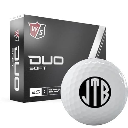 Wilson Staff 2023 Duo Soft Monogram Golf Balls