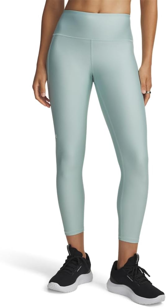 Under Armour Women's HeatGear Armour High Waisted Ankle No-Slip Leggings
