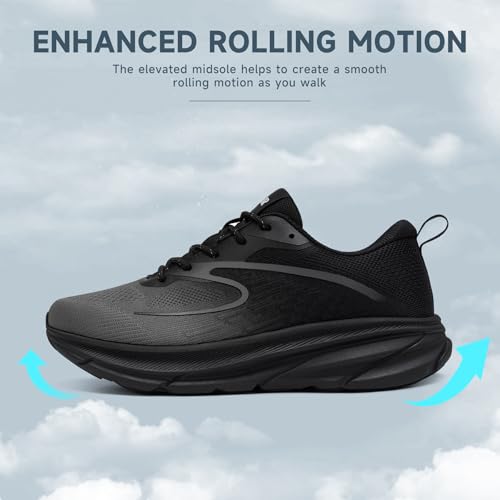 Image of Running Shoes for Men Lightweight Casual Walking Shoes Comfortable Breathable Tennis Sneaker Cushioning Trainers
