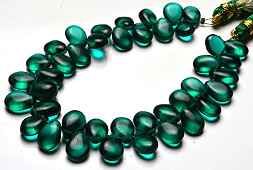 Apatite verte perles hydro quartz poire 9mm pour éviter les pierres ternes en DIY