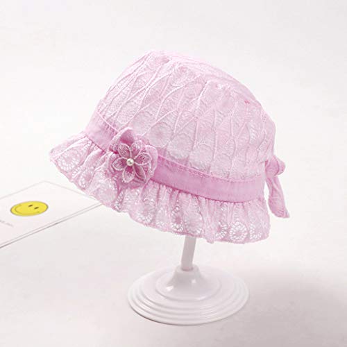 Youngy Hat, Born Cotton Hat Kids Cap Princess Infant Toddler Baby Bonnet Summer Sun Hat - Beige3