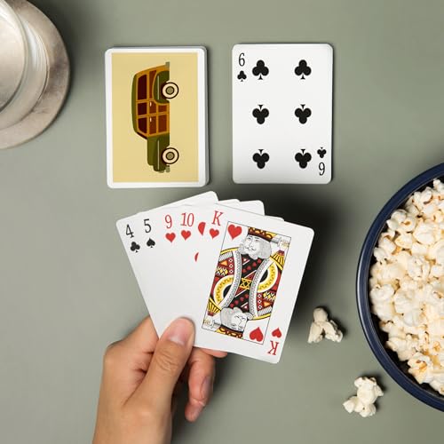 Lantern Press Naipes Poker Geométricos 52 Cartas miniatura 2