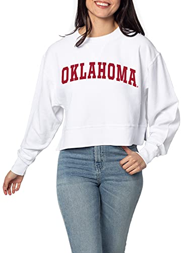 Image of chicka-d NCAA womens Corded Boxy Pullover
