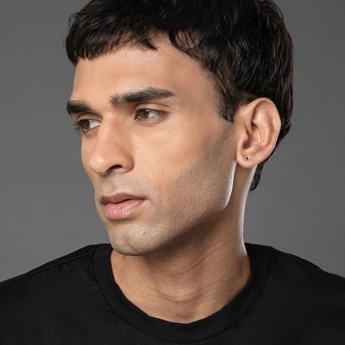 Image of SALTY ALPHA Anti Tarnish Non-Pierced Rigel Earrings for Men | Ear Hoop for Man | Stylish Fashion Jewellery Accessories for Boys | Minimal Jewelry | Ideal for Gifting | Gift for Diwali, Christmas, Marriage, Birthday