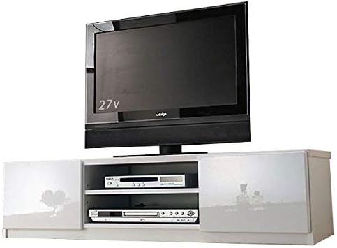 Amazon Moca Mb 前板 鏡面 テレビ台 幅 1cm シンプル モダン テレビボード 背面収納 ロータイプ テレビラック ローボード ホワイト ローボード テレビ台 オンライン通販