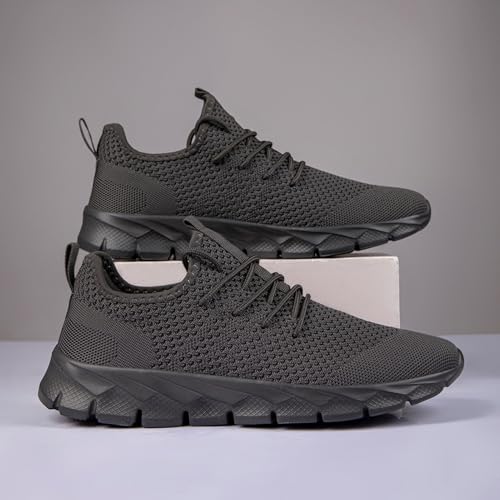 Image of YITUHIO Mens Running Shoes Fashion Sneakers Tennis Walking Shoes Lightweight Athletic Gym Workout Shoes