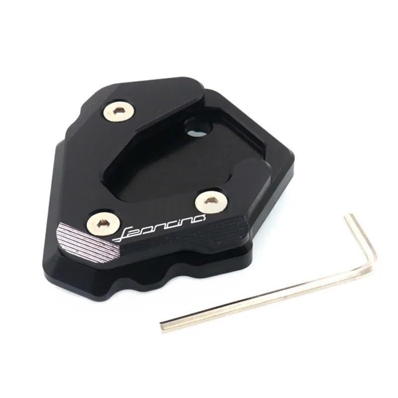 Extension béquille latérale haut de gamme en alu CNC pour moto Leoncino 500