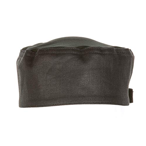 Chef Works Unisex Boulder Chef Beanie, Purple/Black, One Size