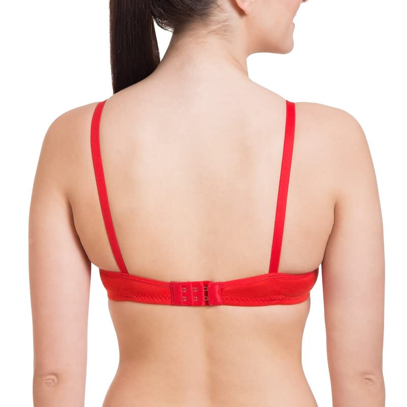 Image of SCTC 100% Cotton Girls /Women's Everyday Wire Free (Non Wire) Non Padded B-Cup Seamless | T-Shirt | Full Coverage Bra Pack of 1 Color:: (May be Vary)