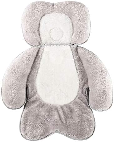KAKIBLIN 3 in 1 Baby Stroller Seat Cushion, Toddler Car Seat Pad Baby Head Pillow Neck Support Cushion for Newborn and Toddler, Grey