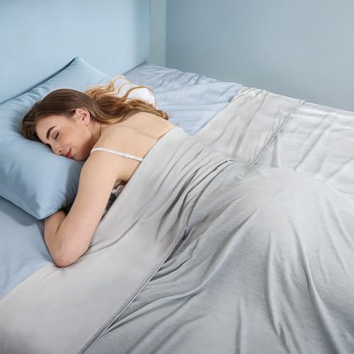 NexusNurture Cooling Blanket for Night Sweats Summer Blankets Arc-chill Cooling Fiber for Chair Travel Bed Sofa Hot Sleeper Comfort Lightweight 170x130cm
