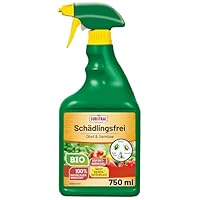 Substral Naturen Bio Schädlingsfrei Obst und Gemüse, 750 ml Flasche - Natürliches Mittel gegen Schädlinge an Pflanzen