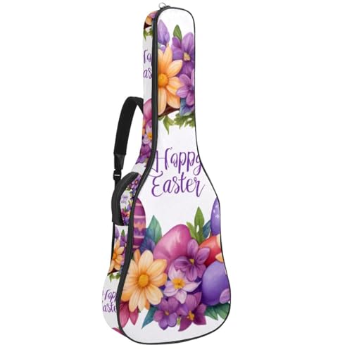 Sac pour guitare acoustique 108 cm imperméable pour éviter les rayures et l'humidité du bois