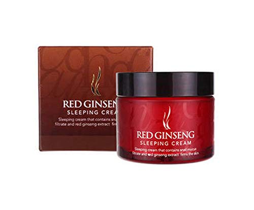 Korean Cosmetics AHC Red Ginseng Night Cream 50ml (1.69oz) Anti-Aging Firming Moisturizer