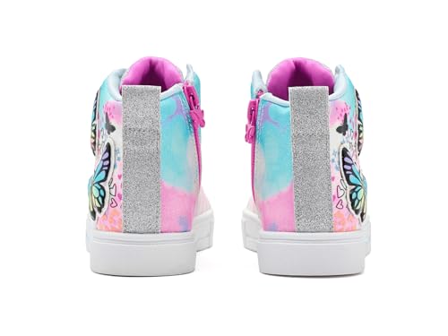SKECHERS Girls Twinkle Sparks 314807L (Little Kid) Sneaker, Multi, 11